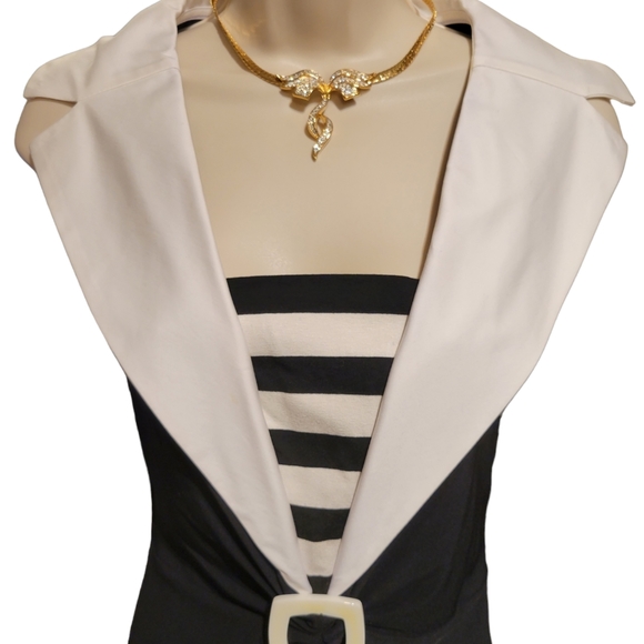 Joseph Ribkoff 4 Dress Marine - Picture 1 of 14